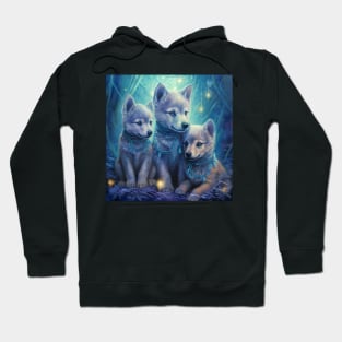 Wolfdog Trio Hoodie